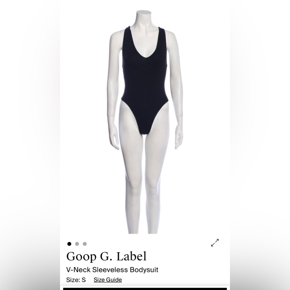 Goop G Label Bodysuit Black Size Small